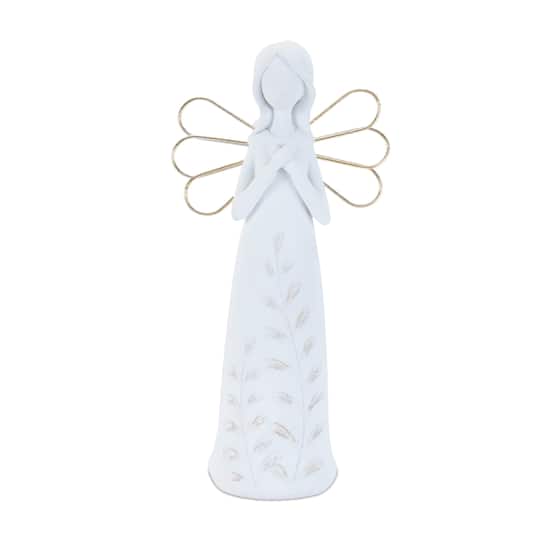 Etched Angel Figurine Set